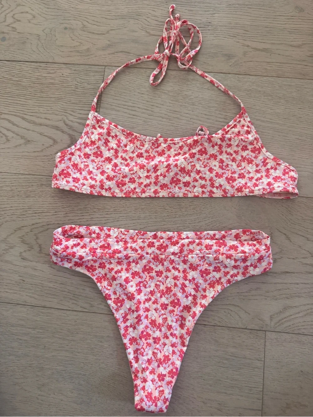 Frankie’s bikini set - Brazilian cut size small Adjustable straps
